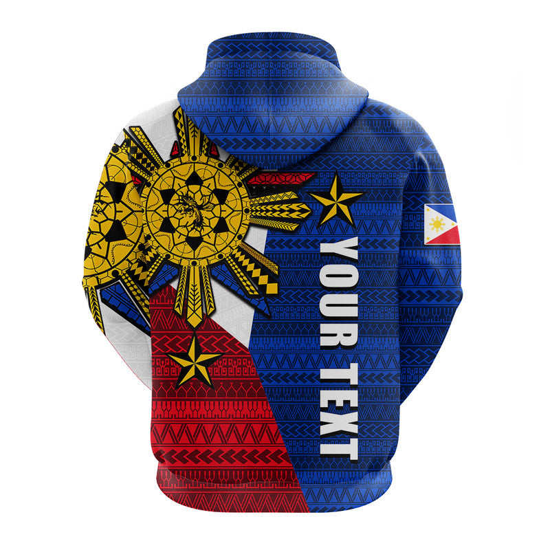 Custom Filipino Hoodie Tribal Flag Style LT6 - Wonder Print Shop