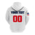 Custom Baseball 2023 USA Hoodie White Style LT6 - Wonder Print Shop