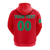 Custom Baseball 2023 Mexico Hoodie Red Style LT6 - Wonder Print Shop