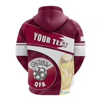 Custom Qatar Football 2022 Hoodie Basic Style LT6 - Wonder Print Shop