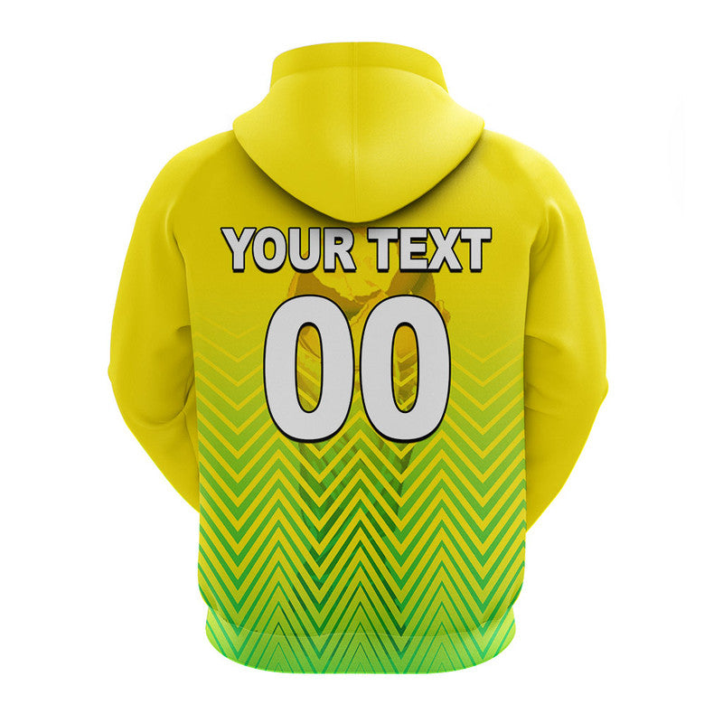 Custom Brazil Football 2022 Hoodie Sport Style LT6 - Wonder Print Shop
