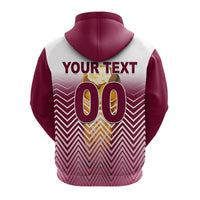 Custom Qatar Football 2022 Hoodie Sport Style LT6 - Wonder Print Shop
