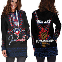 Juneteenth Dashiki Personalised Hoodie Dress Freedom United - Wonder Print Shop
