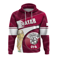 Custom Qatar Football 2022 Hoodie Basic Style LT6 - Wonder Print Shop