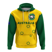 (Custom Personalised) Australia Darts Hoodie Simple Style LT6 - Wonder Print Shop