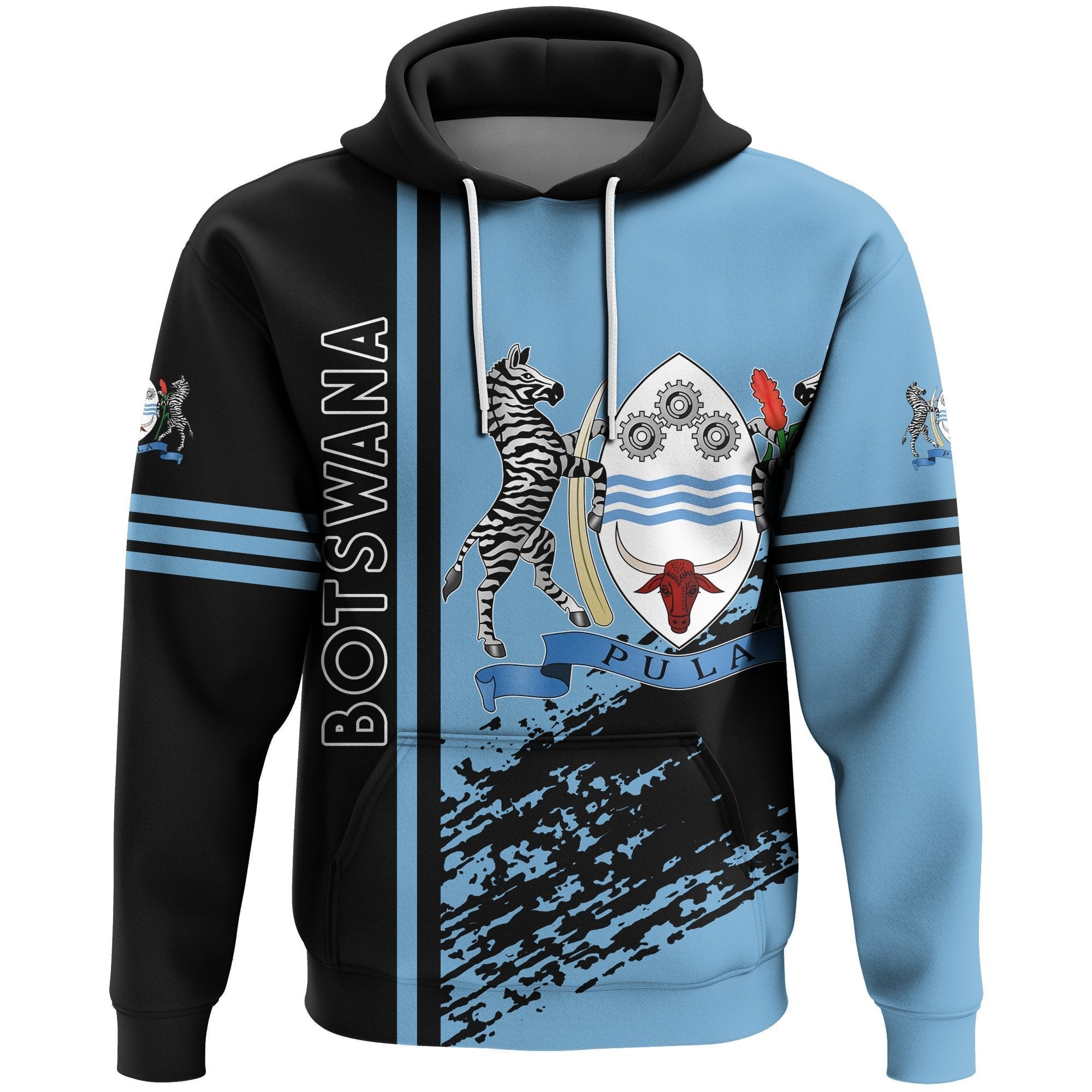 african-hoodie-botswana-quarter-style-pullover
