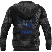 Viking Hoodie Viking Drakkar Finland Warship Hoodie RLT12 - Wonder Print Shop