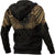 Custom Viking Hoodie Odins Celtic Two Ravens Gold Version Raven Tattoo RLT12 - Wonder Print Shop