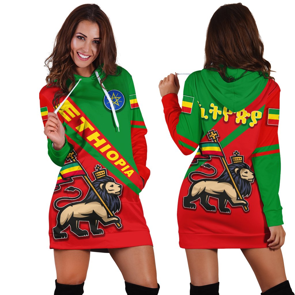 ethiopia-flag-hoodie-dress