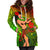Hawaii Hula Girl Reggae Hoodie Dress LT2 - Wonder Print Shop