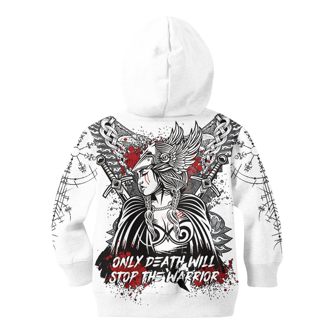 VikingValkyrie Honor Hoodie Kid RLT12 - Wonder Print Shop