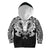 Viking Ram Skull Tattoo With Vegvisir and Valknut Hoodie Kid RLT12 - Wonder Print Shop