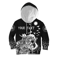 Custom Viking Warrior Hoodie Kid - Celtic Tree RLT12 - Wonder Print Shop