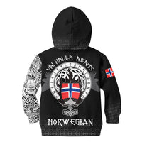 Viking Hoodie Kid Norwegian Drakkar RLT12 - Wonder Print Shop