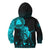 Viking Hoodie Kid Sleipnir Odin Cyan RLT12 - Wonder Print Shop