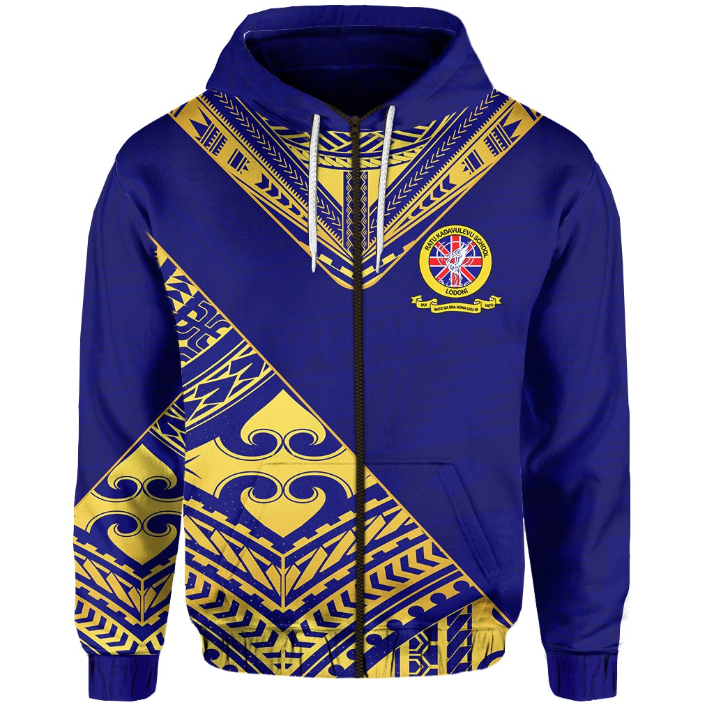A.K.A (LODONIAN) Ratu Kadavulevu School Zip Hoodie RKS LT13 - Wonder Print Shop