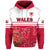 custom-personalised-wales-football-qatar-2022-cymru-coat-of-arms-red-zip-up-and-pullover-hoodie