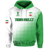 Custom Iran Football 2022 Team Melli Sport Style Hoodie - Wonder Print Shop