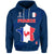 France Football 2022 With Flag Map Hoodie - Wonder Print Shop