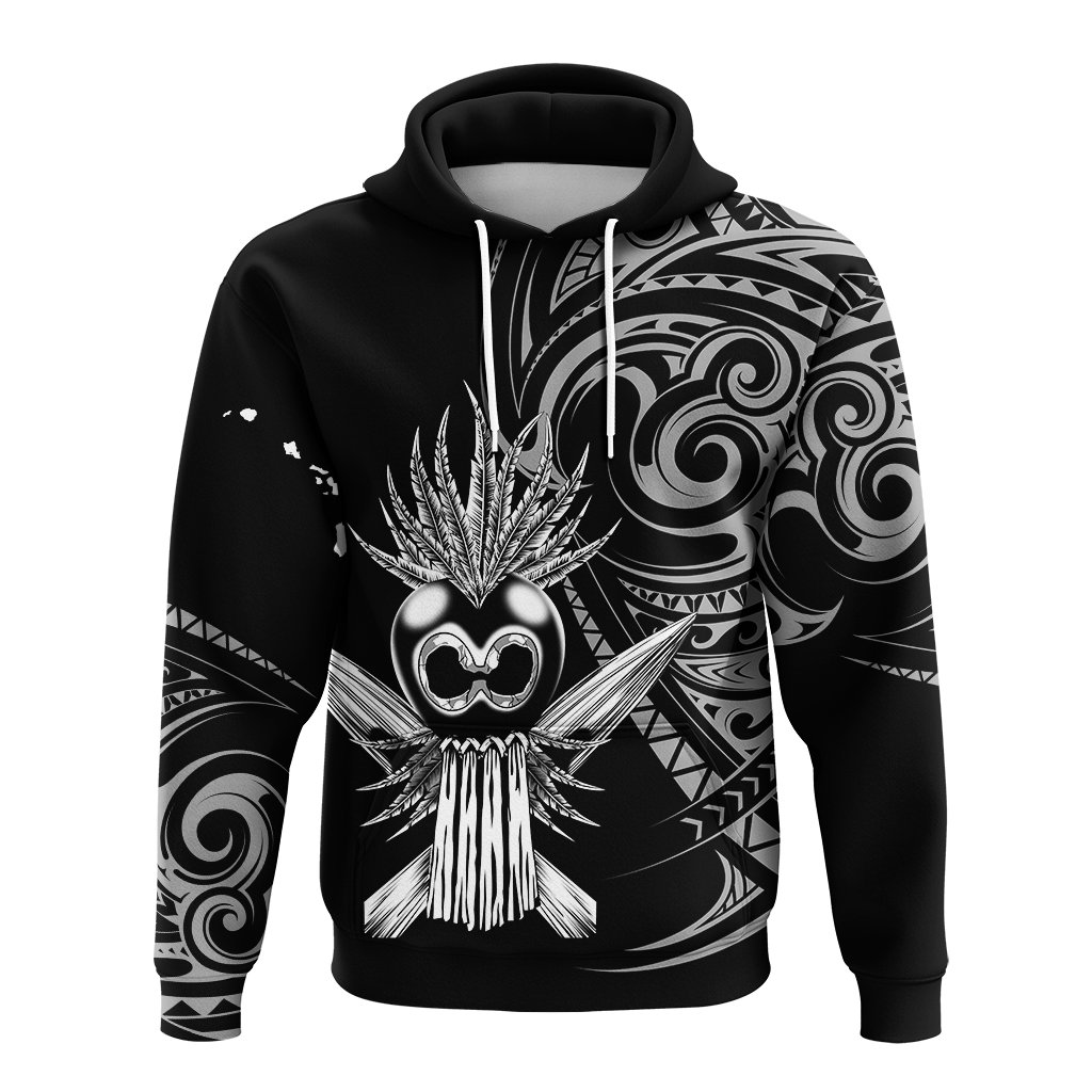 Hawaii Ikaika Warrior Hoodie LT2 - Wonder Print Shop