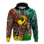 Australia Aboriginal Kangaroo Combine New Zealand Maori Kiwi Bird Hoodie LT2 - Wonder Print Shop