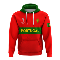 Custom Portugal Football 2022 Hoodie LT2 - Wonder Print Shop
