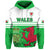 Wales Football Qatar 2022 Hoodie Cymru Coat of Arms - Wonder Print Shop