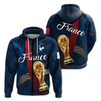 Custom France Football 2022 Hoodie LT2 - Wonder Print Shop