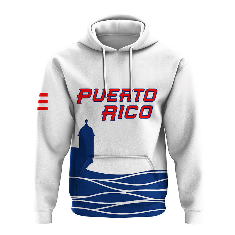 Custom Baseball 2023 Puerto Rico Hoodie LT6 - Wonder Print Shop