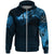Viking Zip Hoodie, Fenrir Wolf RLT12 - Wonder Print Shop