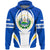 El Salvador Hoodie Action Flag - Wonder Print Shop