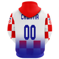 Custom Croatia Euro Hoodie Soccer - Wonder Print Shop