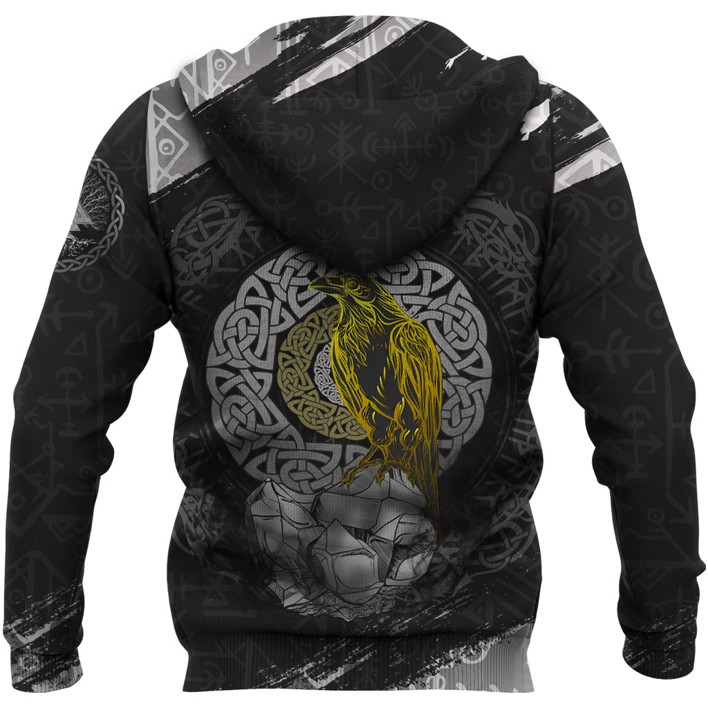 Viking Hoodie Odin God Of Asgard RLT12 - Wonder Print Shop
