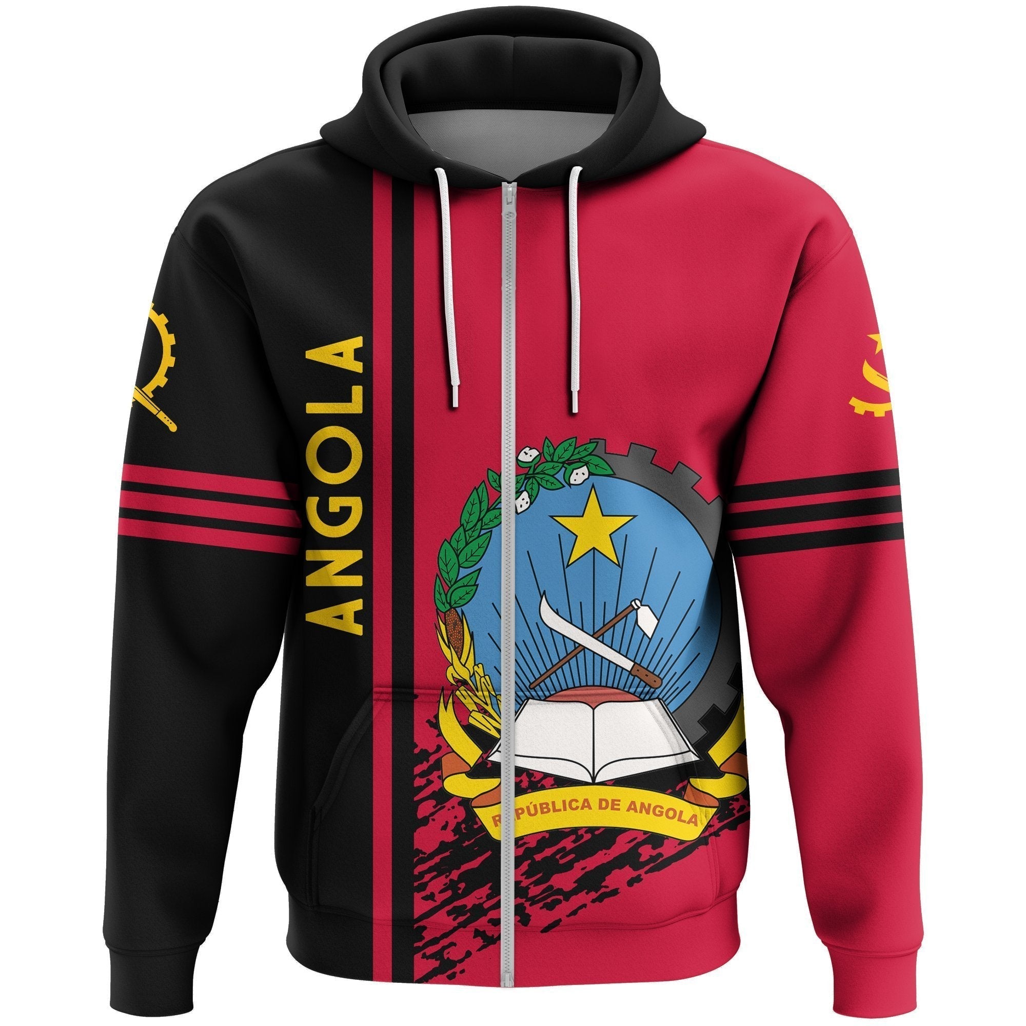 african-hoodie-angola-quarter-style-zip-hoodie