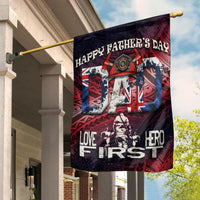(Custom Personalised) Fathers Day - New Zealand Firefighter Dad Flag - Maori Pattern - Wonder Print Shop