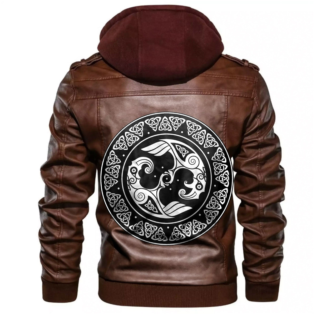 Viking Hugin and Munin Norse Mythology Leather Jacket RLT12 - Wonder Print Shop