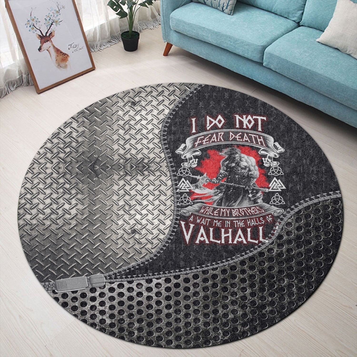 viking-carpet-i-do-not-fear-death-round-carpet