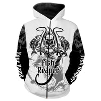 Fish Reaper Bass Fishing Custome Name 3D All Over Printed Shirts Personalized Fishing Gift - Wonder Print Shop