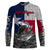 Texas Slam Custom Texas Flag Long Sleeve Fishing Shirts UPF 30+, Tx Tournement Fishing Shirts, Fishing Long Sleeve Shirts - Wonder Print Shop