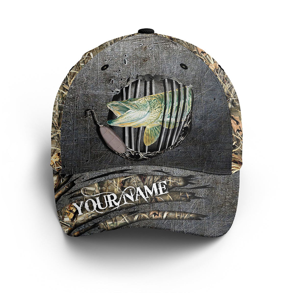 musky-fishing-camo-custom-fishing-hat-adjustable-mesh-unisex-fishing-baseball-angler-muskellunge-cap-fishing-classic-cap