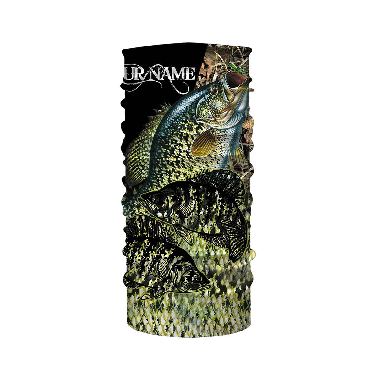 crappie-fishing-green-scales-camo-uv-protection-quick-dry-customize-name-long-sleeves-upf-30-personalized-gift-for-fisherman-fishing-neck-gaiters