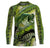 Personalized Bass Fishing Jerseys, Bass Fishing Green Scales Long Sleeve Fishing Tournament Shirts, Fishing Long Sleeve Shirts - Wonder Print Shop