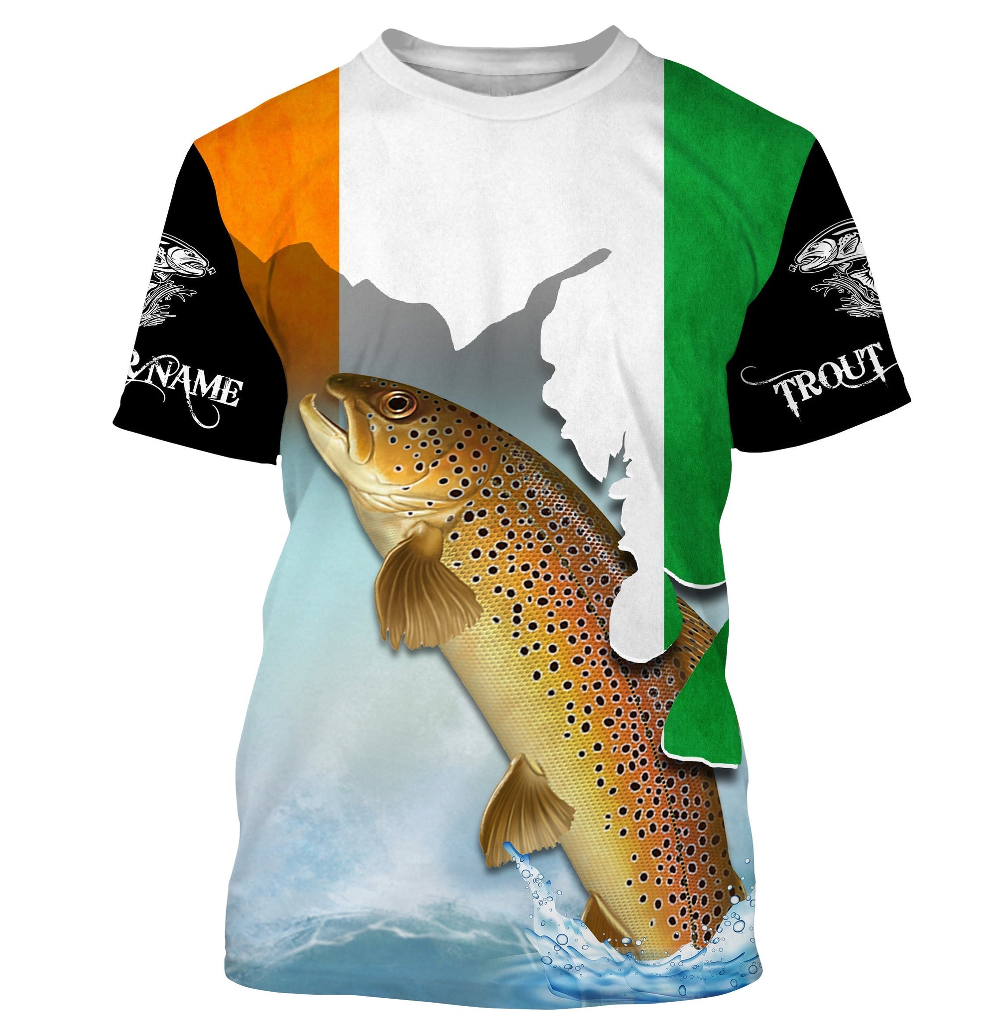 brown-trout-ireland-flag-fishing-custom-upf-fishing-shirts-jersey-custom-ireland-fishing-shirts-fishing-t-shirt