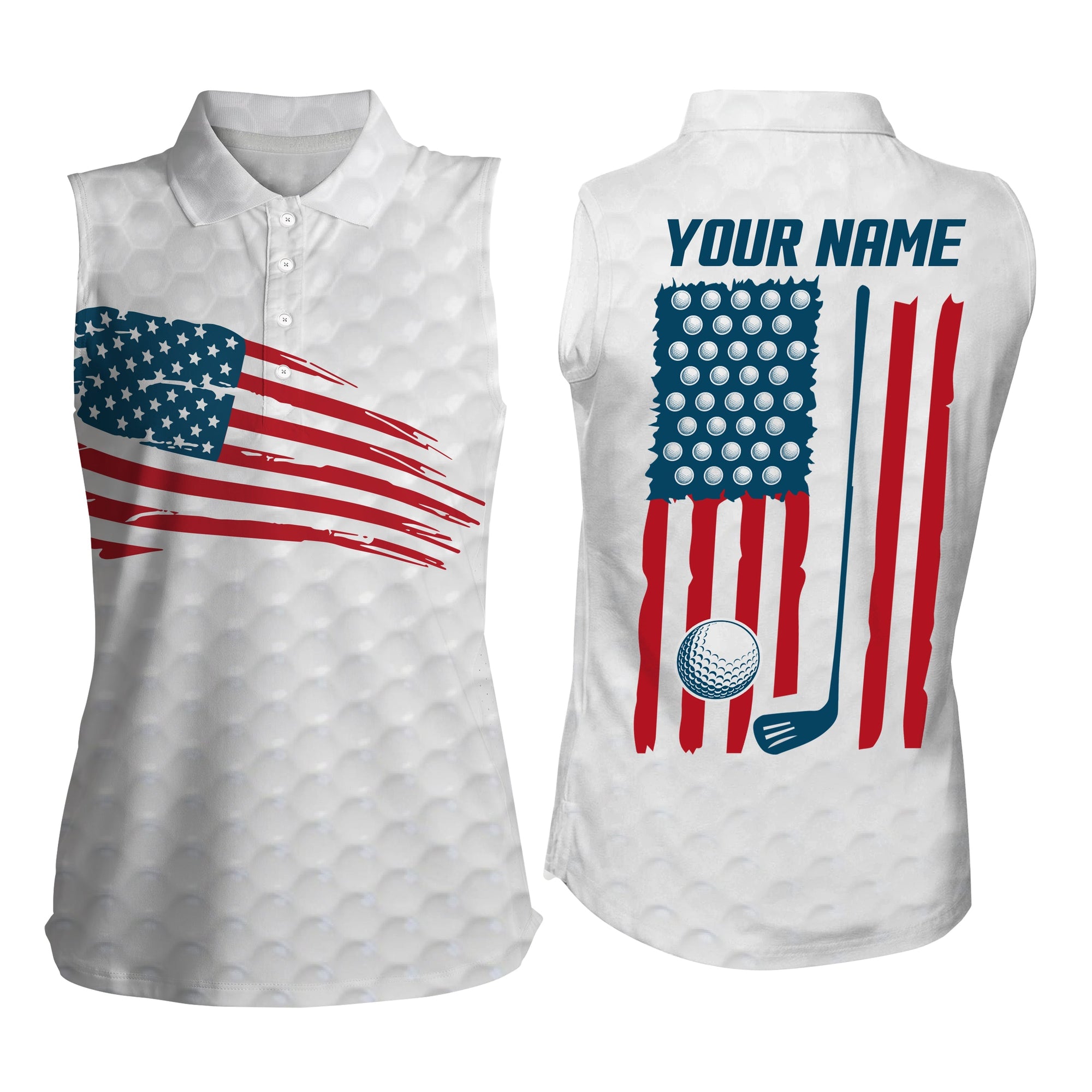 womens-sleeveless-polo-shirt-american-flag-patriotic-golf-shirts-custom-name-golf-gifts-white-fishing-sleeveless-polo-shirt