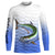 Tarpon Fishing Shirt For Men Long Sleeve Sun Protection UV UPF 30+, Fishing Long Sleeve Shirts - Wonder Print Shop