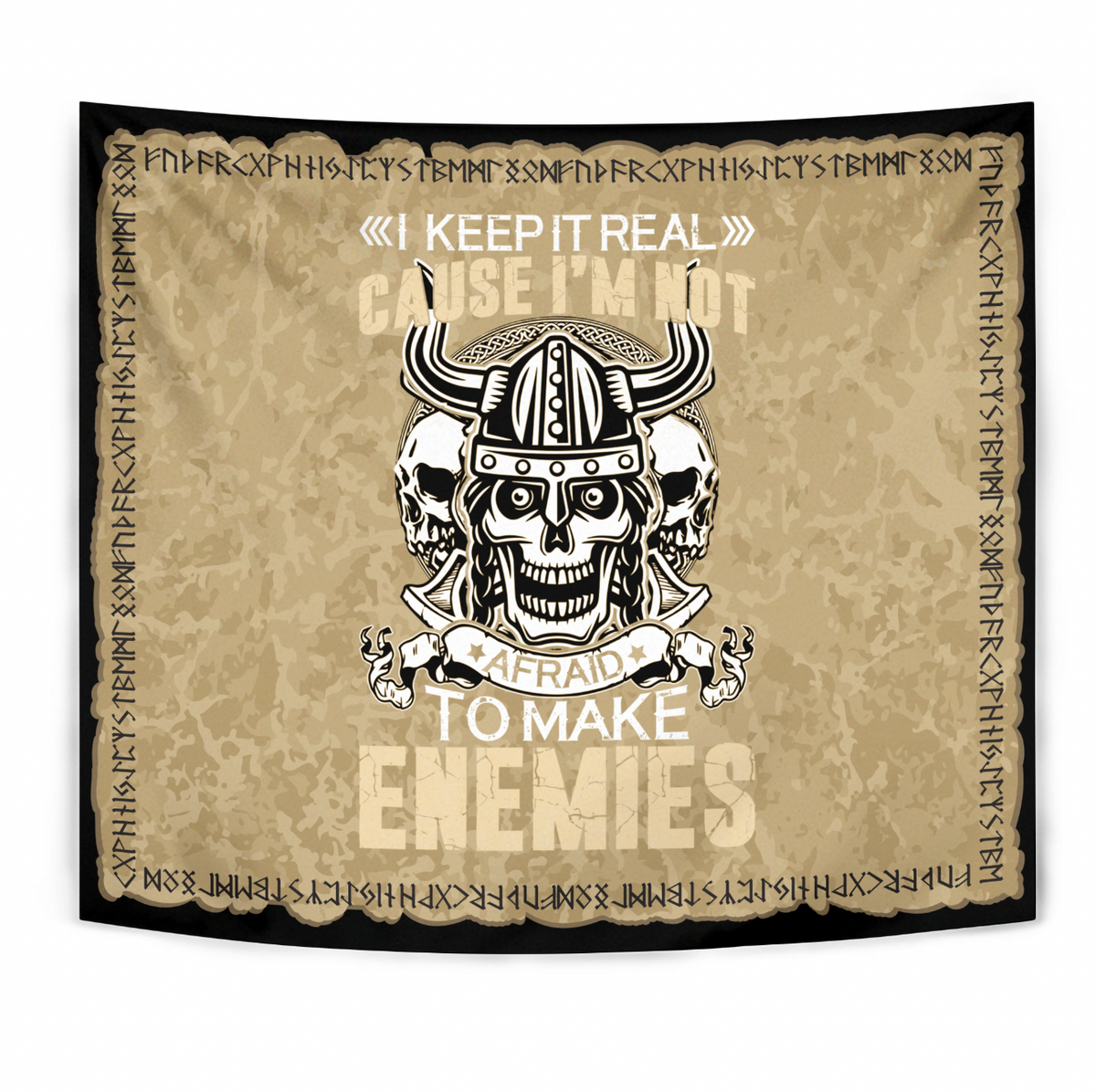 Viking Tapestry - I Kepp It Real RLT12 - Wonder Print Shop