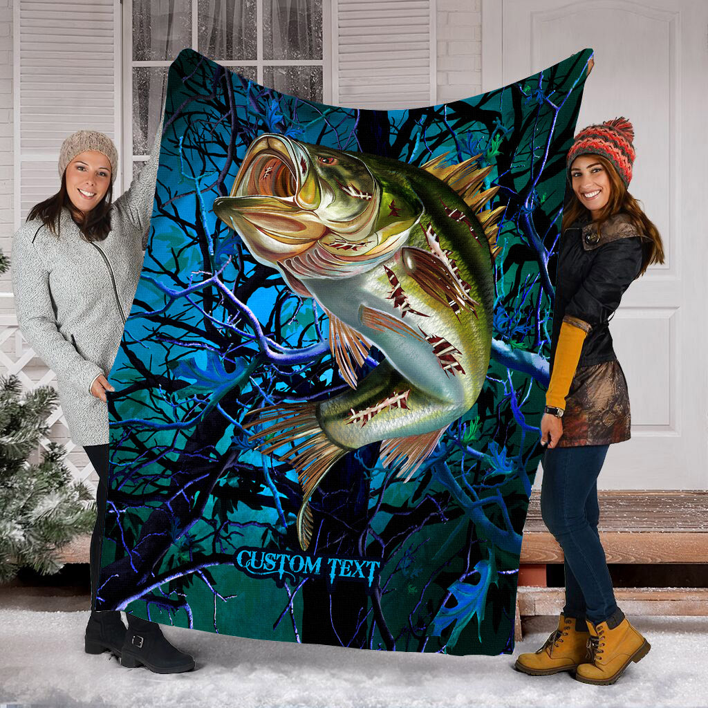 Bass Fishing Blanket
