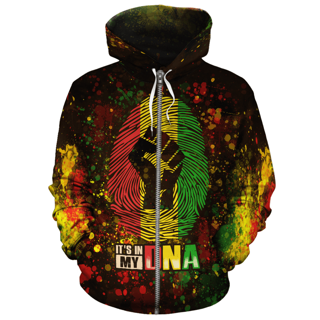 african-blm-hoodie-its-in-my-dna-zip-hoodie