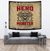 Viking Tapestry - I'm Not The Hero You Wanted I'm The Monster You Needed RLT12 - Wonder Print Shop