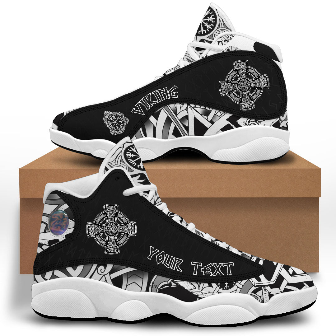 custom-viking-image-celtic-cross-with-patterns-sneakers-j13